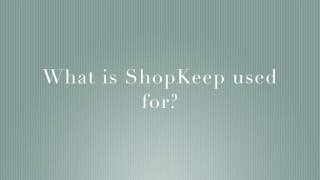 ShopKeep 101