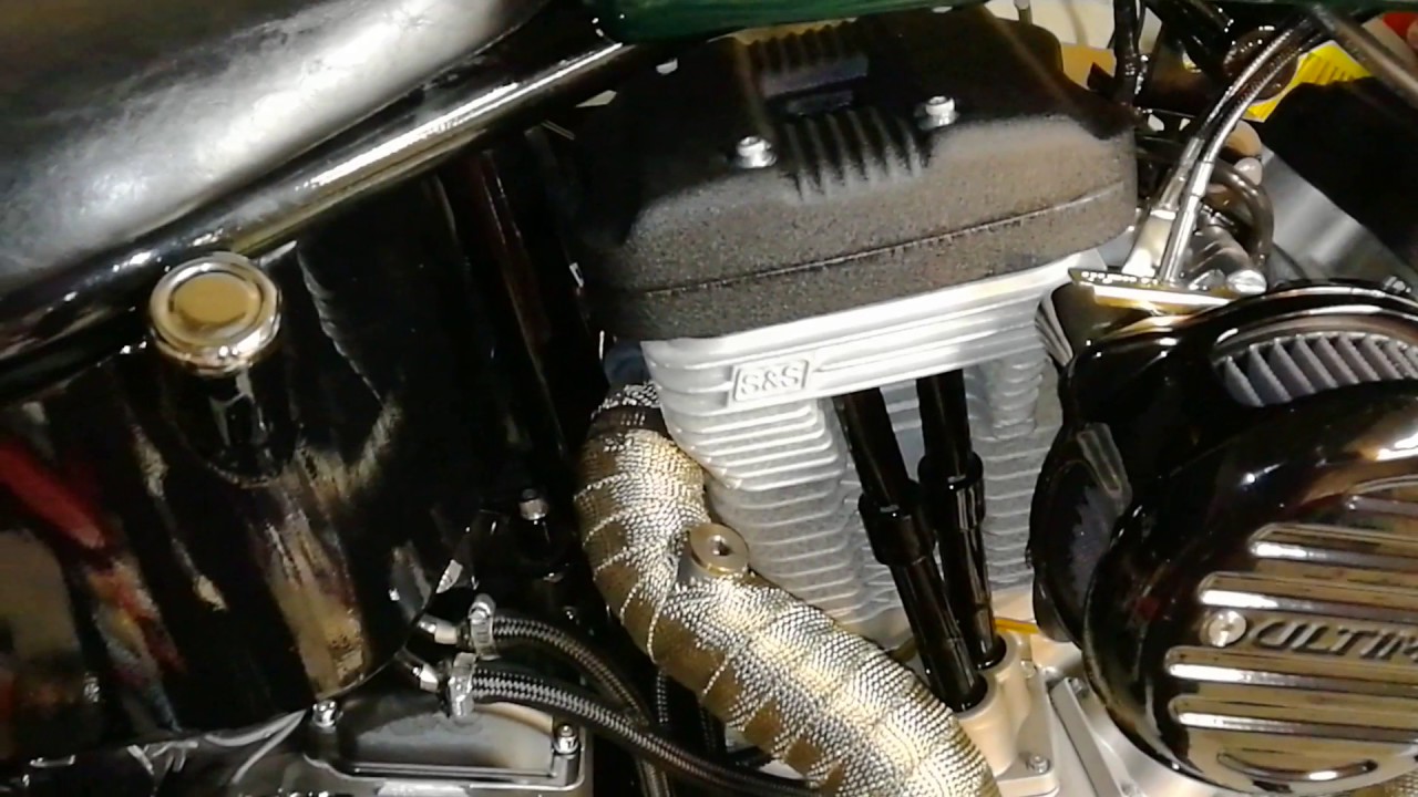 S&S V107 evo harley motor V107T - YouTube