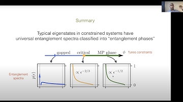 Sid Morampudi (MIT), "Universal entanglement of typical states in constrained systems"