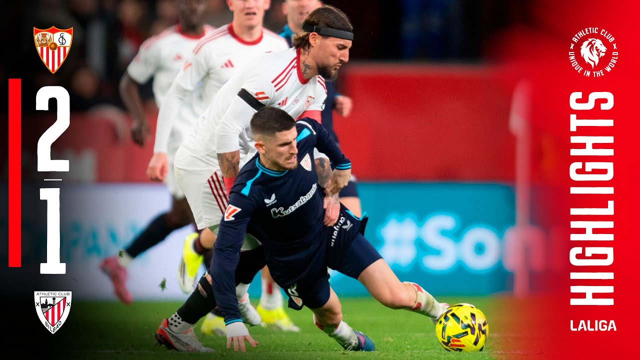 HIGHLIGHTS | Sevilla FC 2-1 Athletic Club | LaLiga EA Sports 2025/26 ...