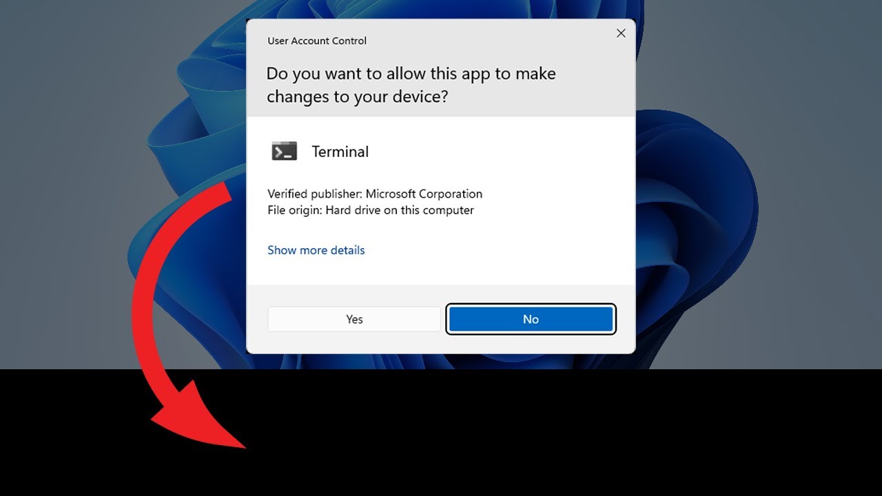 What Happens if User Account Control Go Off Screen? - YouTube