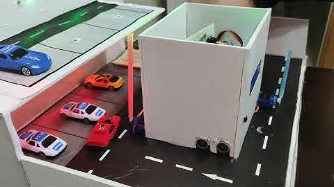 PIC ile Çok katlı asansörlü otopark