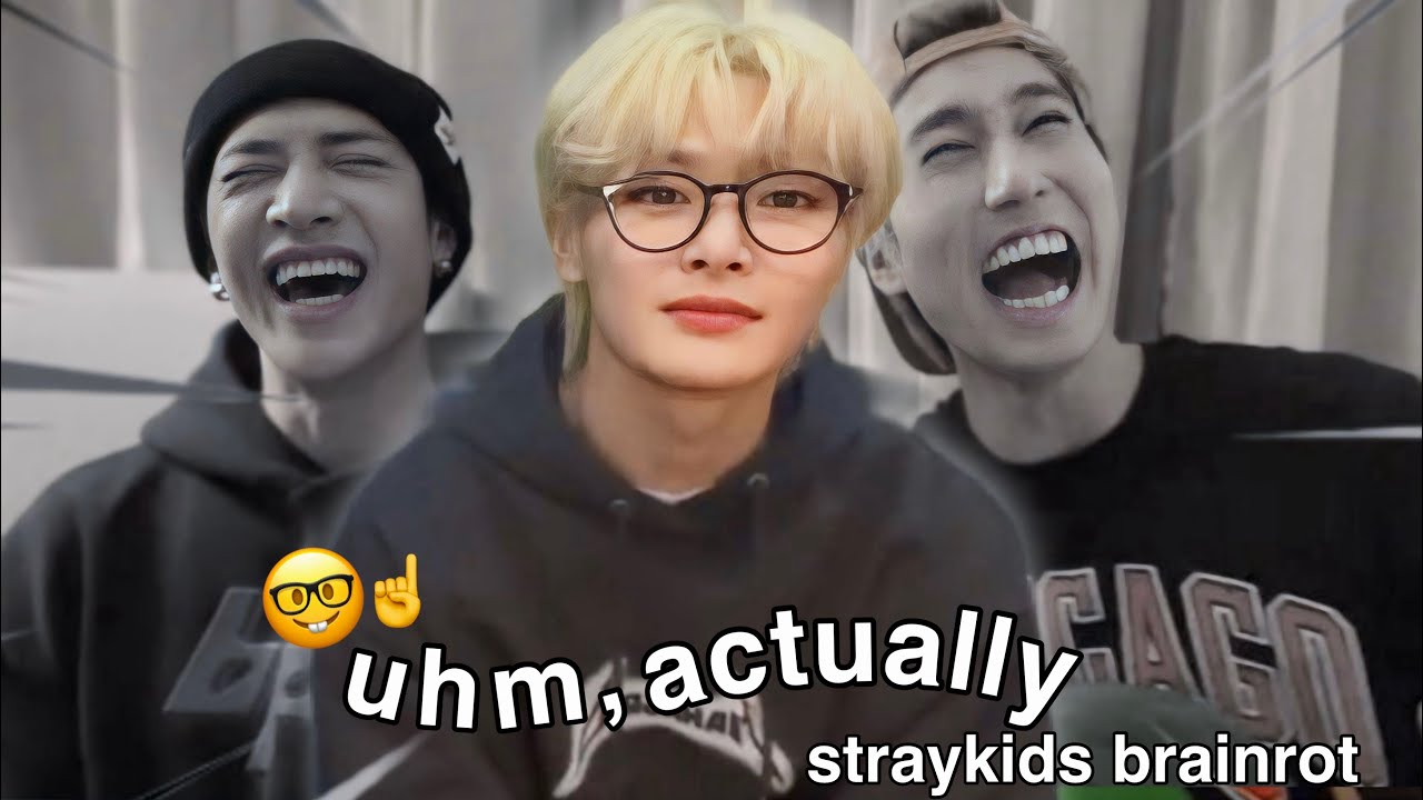 Моменты *BRAINROT* из Straykids, которые не дают мне спать по ночам