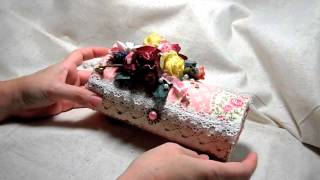 GDTP Craftsupplies1-Shabby Chic Altered Pringles Can