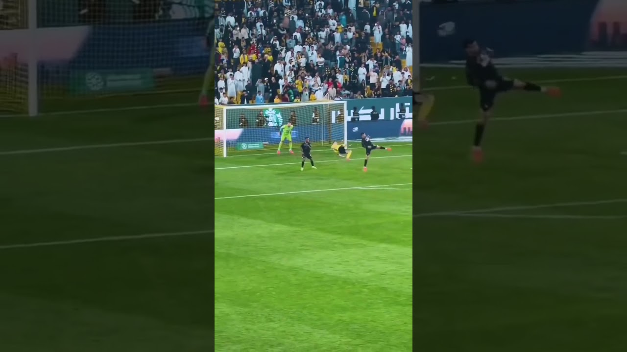 Cristiano Ronaldos bicycle kick for Al Nassr