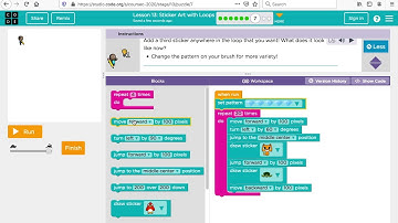 Code.org Sticker Art L13 Course C