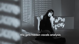 BLACKPINK [ the girls ] hidden vocals analysis