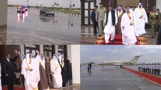Crown Prince of Bahrain sees off PM Imran Khan at airport upon departure