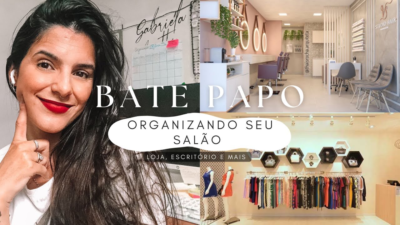 O salão de beleza mais lindo! - Larissa Reis Arquitetura 