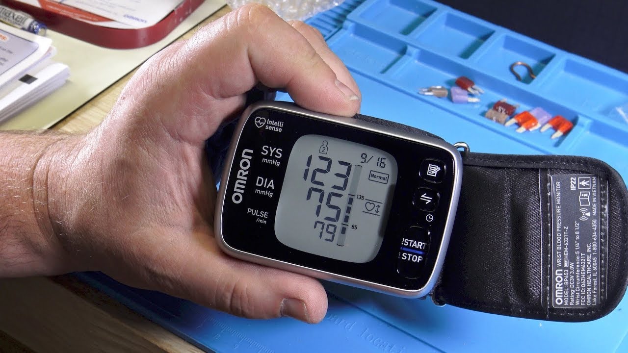 How To Take a Blood Pressure Measurement using an Omron UltraSilent BP  Monitor 