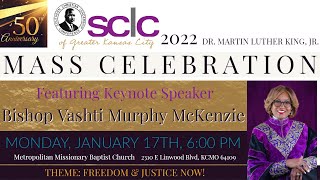 2022 SCLC-GKC Dr. Martin Luther King, Jr. Mass Celebration - Monday, January 17th