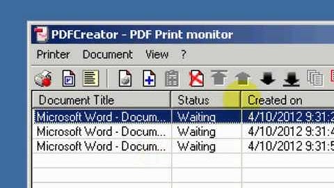 WLCSC Training Videos - PDFCreator - How to Create a Single PDF from Multiple Documents