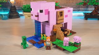 LEGO 21170 Minecraft The Pig House Building Set