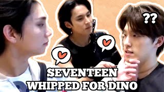 SEVENTEEN WHIPPED FOR DINO 😍