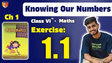 CLASS 6 MATHS CHAPTER 1 EXERCISE 1.1 NCERT SOLUTIONS | KNOWING OUR NUMBERS