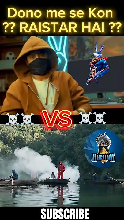 Raistar VS Raistar Kon Hai Real 🤔 II #raistar #freefiregaming #trendingshorts #white444yt