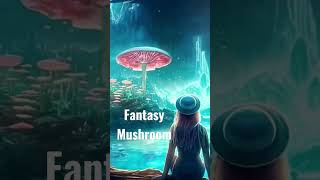 Fantasy Mushroom. Music - Atmospheric Female Voice  [INSTANT CALM]  #shorts #ambientalmusic