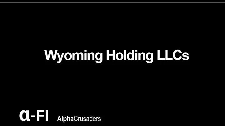Wyoming Holding LLCs, how to set up, and why investors or business owners use them!