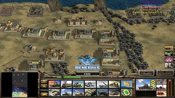 Command & Conquer Generals Zero Hour - Gla Demolition 1 vs 7 Hard General MonkeyFists ( 06.09.2025 )