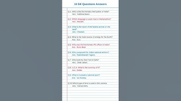 Simple GK Quiz General Knowledge GK Questions Answers #knowledge  #shorts