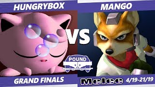 Pound 2019 SSBM - C9 Mango (Fox) VS Liquid Hungrybox (Puff) Smash Melee Grand Finals