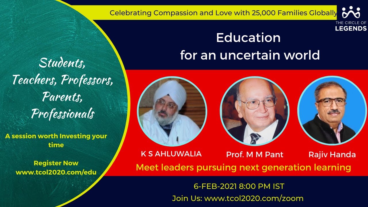 TCOL: Summit Six  - Education for an uncertain world