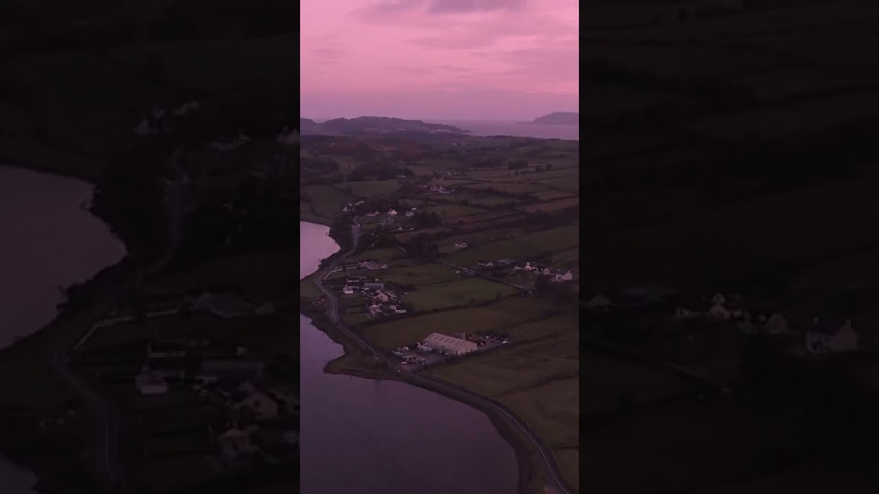 LOOK AT THIS IRISH SUNSET 😍 