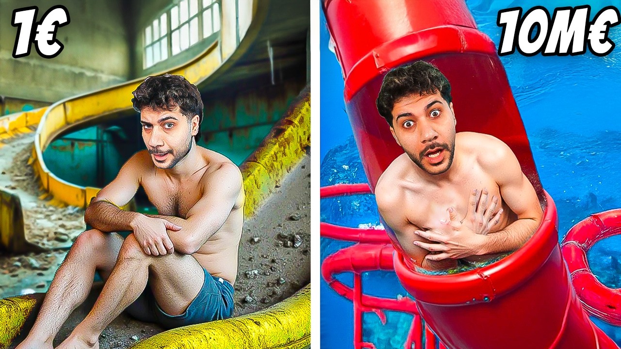 1€ vs 10.000.000 € Schwimmbad!
