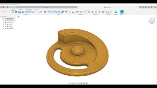 Fusion 360 - Intersection Curve - Exercice