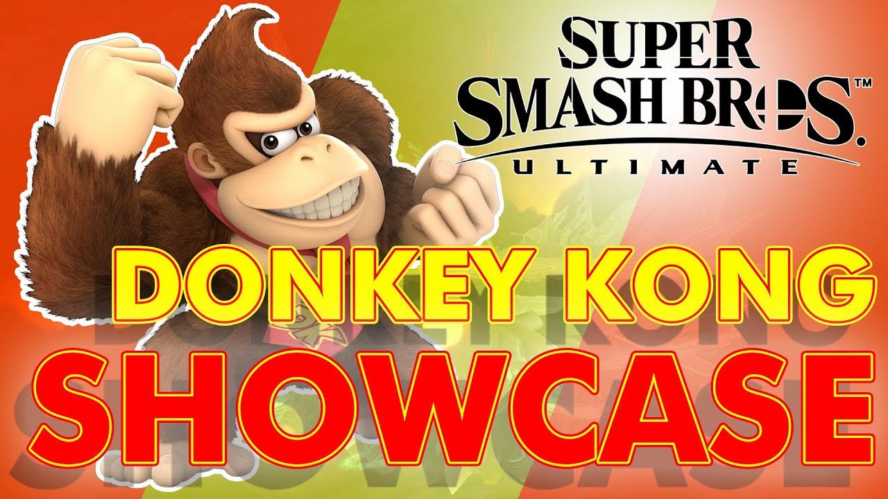 How To Donkey Kong (DK) Showcase 🍌 SSBU 🍌 Super Smash Bros. Ultimate