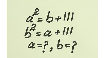 Taiwan l Very Nice Olympiad Math Algebric Problem l Easy & Tricky Solution