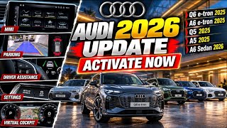 Audi 2026 UPDATE – MMI - Activate These Features NOW! (A5, A6, Q5, Q6 e-tron).