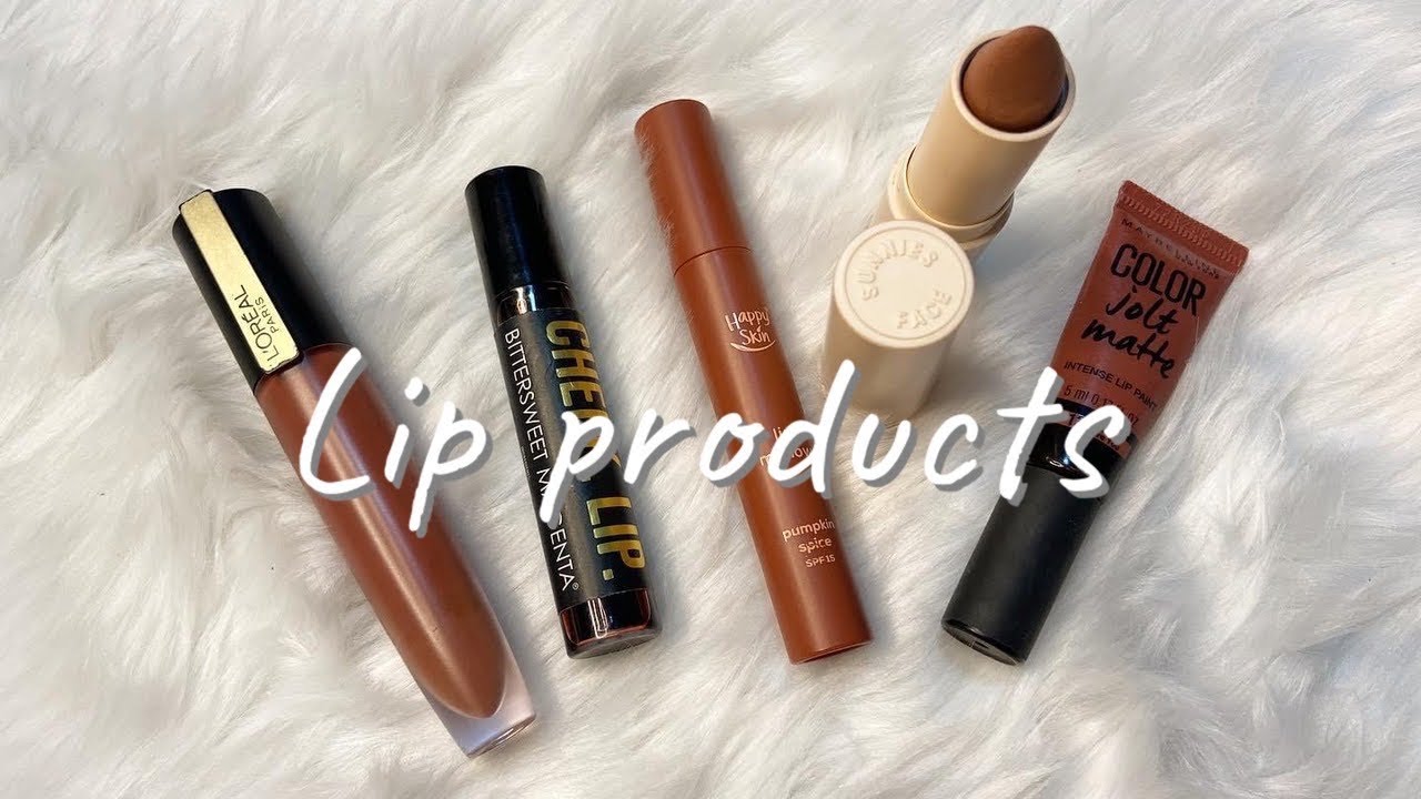 My Top Lip Product (LIP TINT, LIP BALM, LIP MOUSSE AND