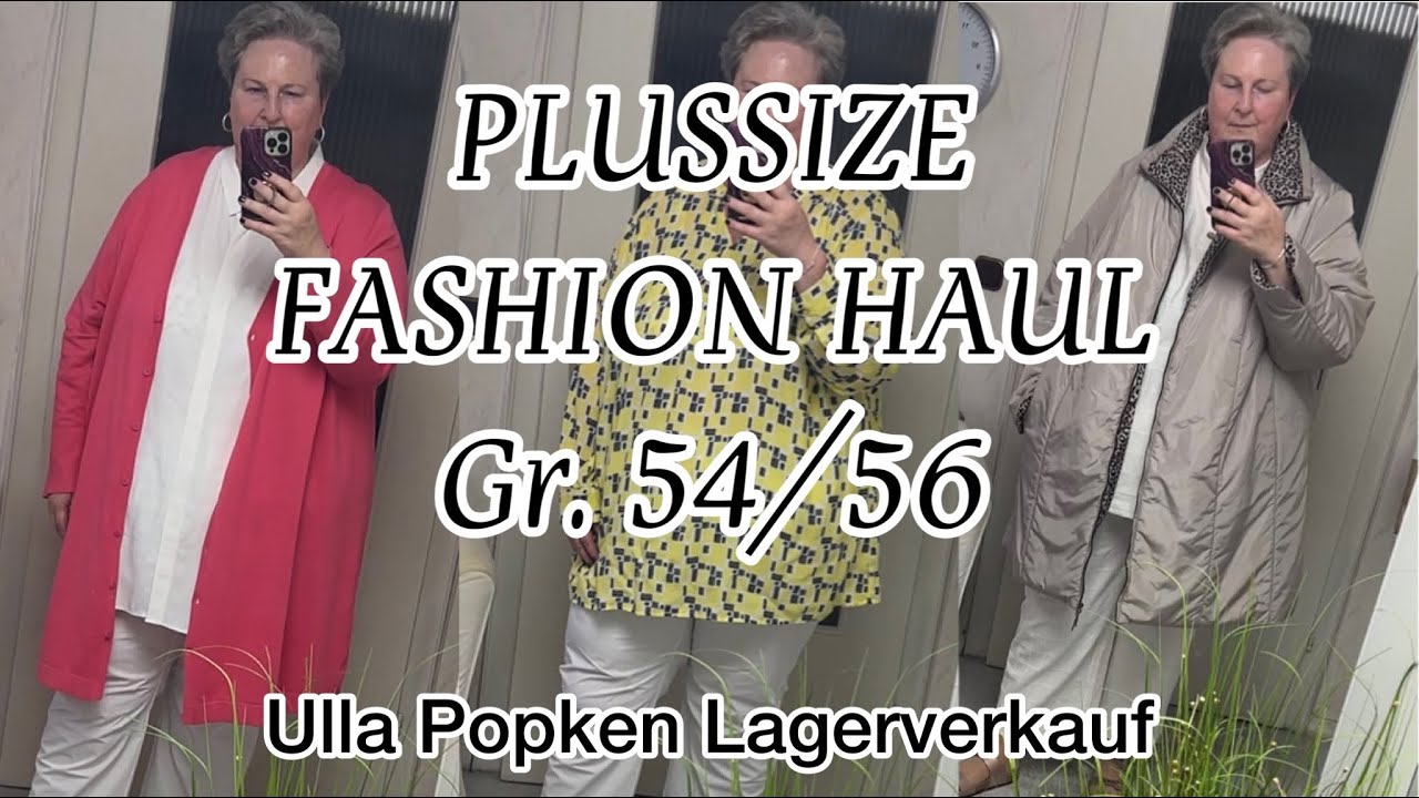 PLUSSIZE FASHION HAUL Ulla Popken Lagerverkauf XXL GR. 54/56