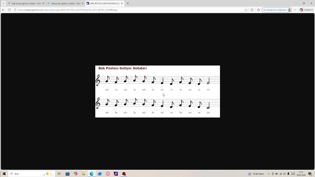 bak postacı geliyor öğretiyorum