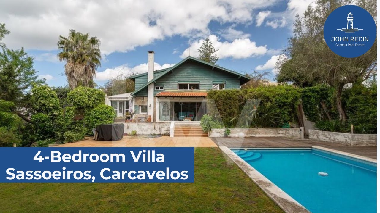 Discover a Unique 4-Bedroom Villa for Sale in Cascais with Charm and History! 🏡✨