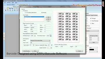 Design label using different barcode font: DRPU Barcode Software