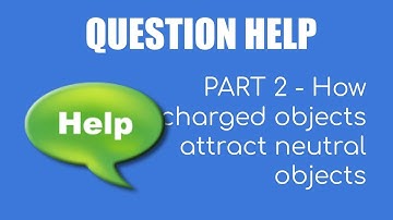 How do charged objects attract neutral objects?