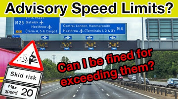 Advisory Speed Limits - Motorway signs say 40mph, can I exceed this?