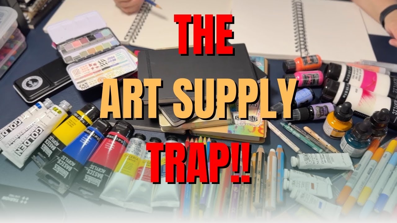 Почему я продолжаю покупать художественные принадлежности, которыми никогда не пользуюсь?