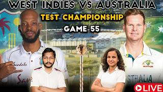 RC24 WEST INDIES VS AUSTRALIA GAME 55 | EP 122 | #cricket #testcricket #rc24