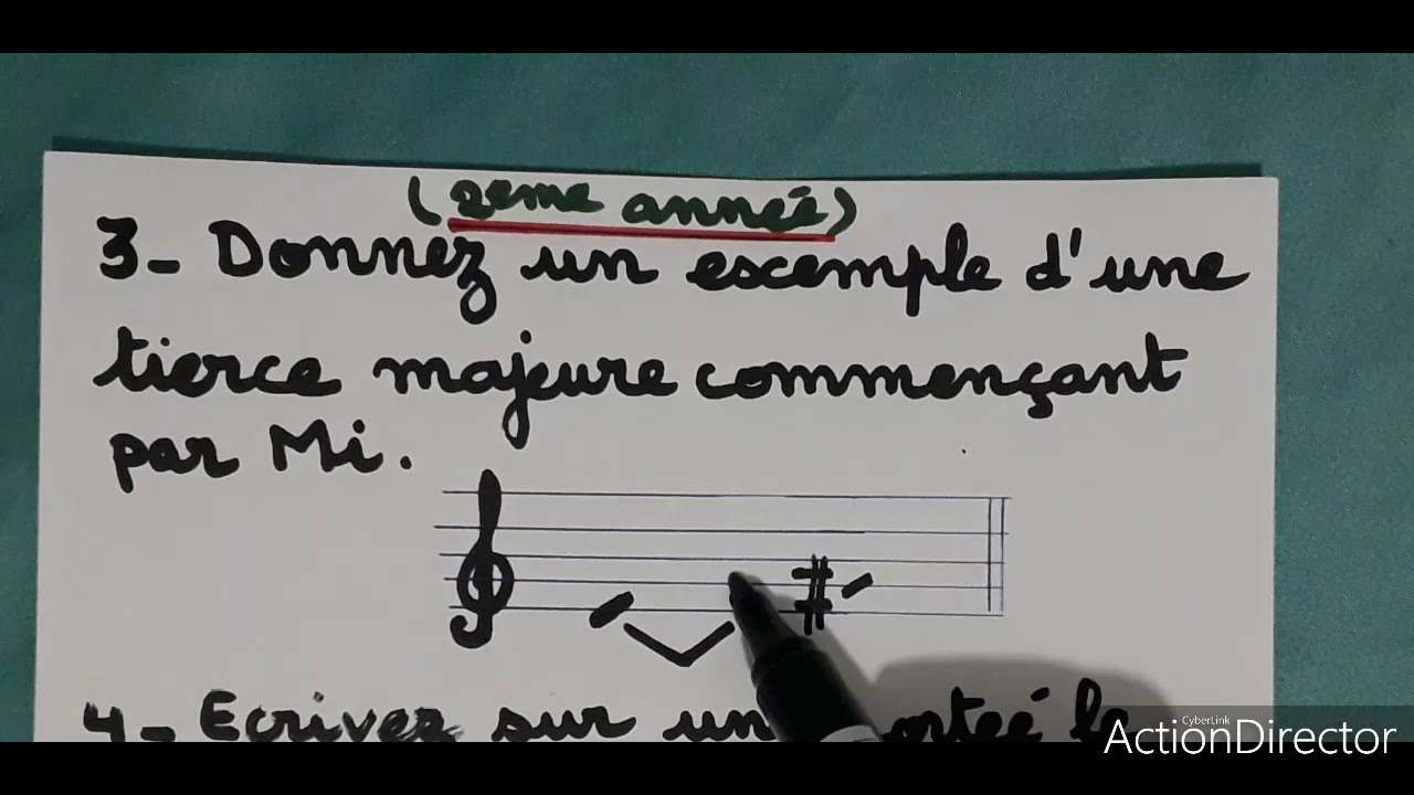 Réponse aux 5 questions du cours