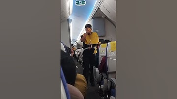 Demonstration on how to use those  Things #demo #scootairline #onboard #viral #travel