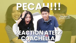 Reaction ATEEZ - Coachella, Pecah!