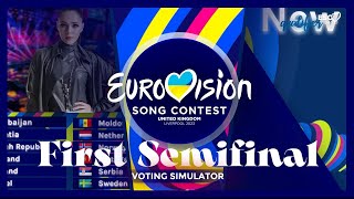 Eurovision 2023 : Voting Simulator (First Semifinal)