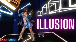 Dua Lipa - Illusion in Beat Saber (Expert) FULL COMBO