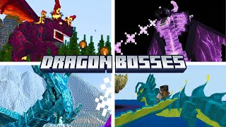 Minecraft: Dragon Bosses - All Bosses/All Boss Fights