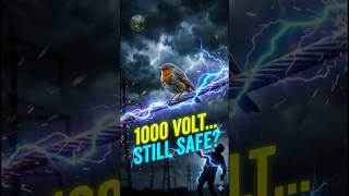 1000 Volt Wire Par Chidiya Safe Kaise? ⚡😳