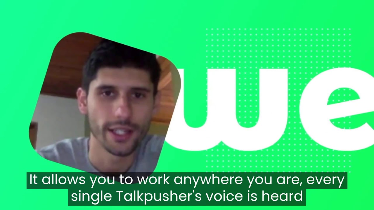This is Talkpush!