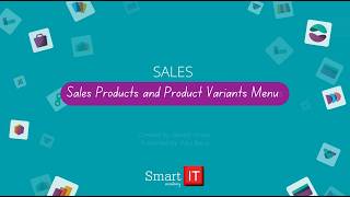 Lesson 8: Sales Products and Product Variants | Odoo 18 Sales Tutorial